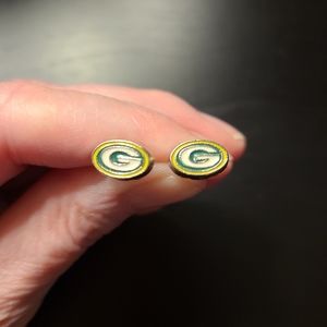 Green Bay Packers Stud Earrings